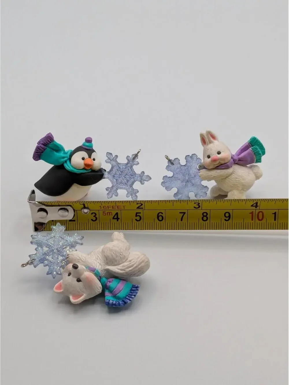 Hallmark Keepsake Woodland Frolic 2002, Set of 3 Vintage Christmas Ornaments